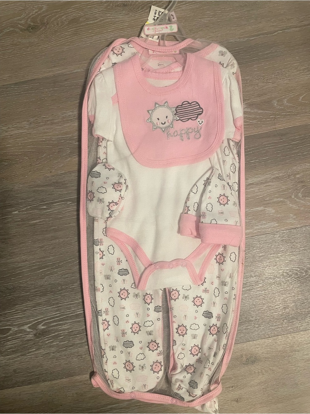 Pink Baby Girls Mult-piece Set